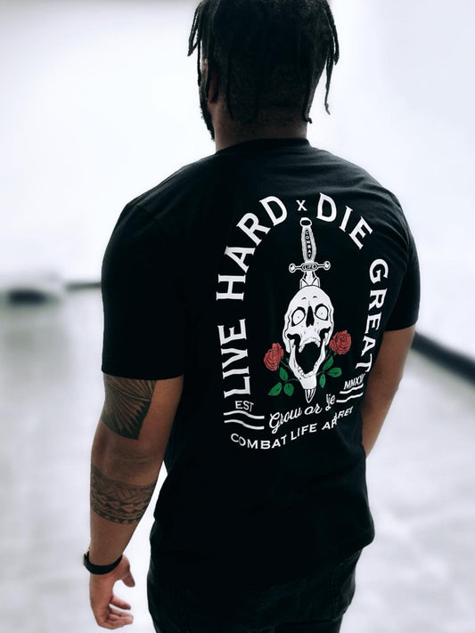 Live Hard x Die Great Tee