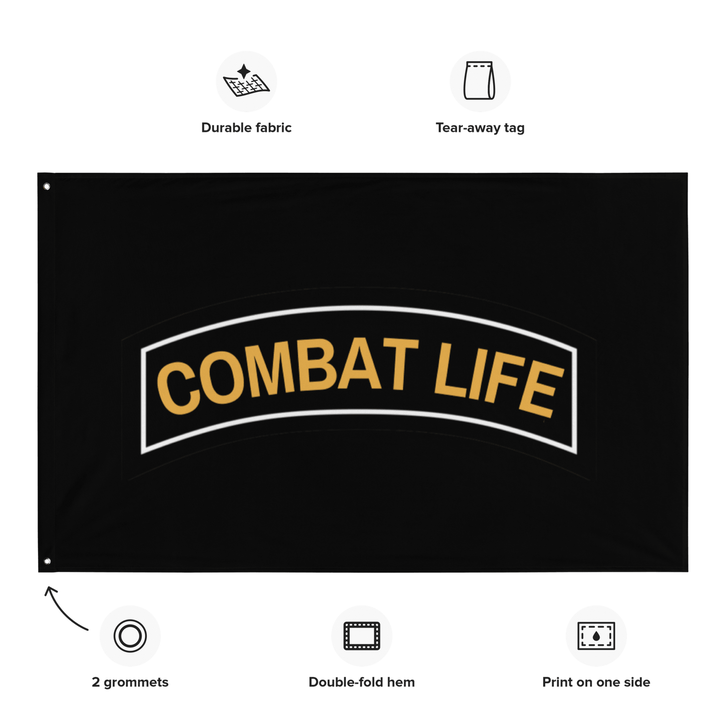 Tab Flag - Combat Life
