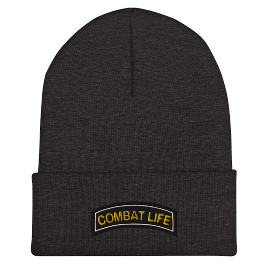 Tab Cuffed Beanie - Combat Life