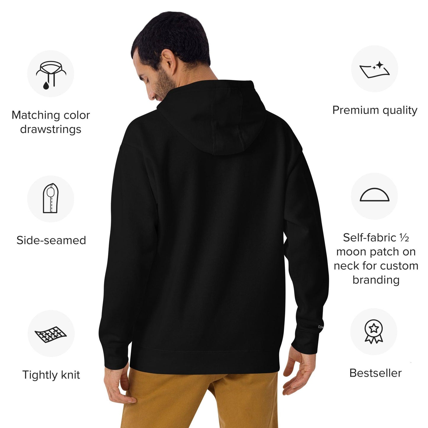 LIVE HARD Hoodie - Combat Life Apparel