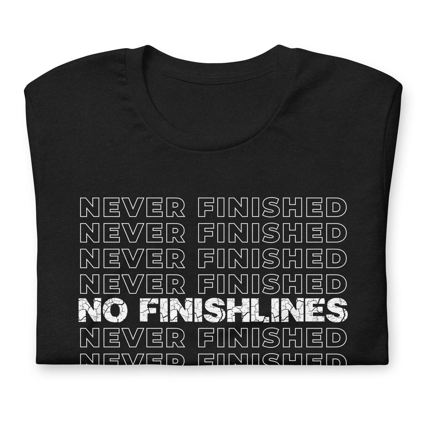 NEVER FINISHED Tee - Combat Life Apparel